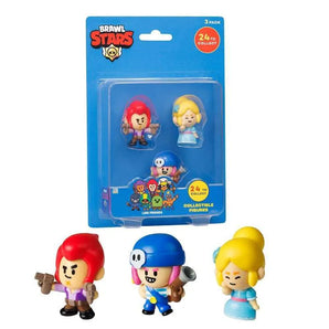 Brawl Stars Figurer 3-Pack 5 cm