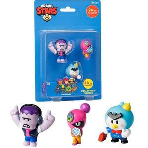 Brawl Stars Figurer 3-Pack 5 cm