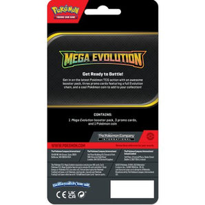 Pokémon Kort Mega Evolution Premium Checklane Blister m. Tyranitar Promo