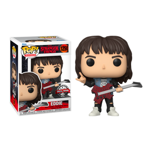 Funko Pop! Stranger Things Eddie med Guitar - Eksklusiv Special Edition