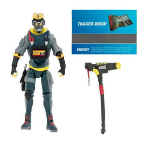 Fortnite Figur Solo Mode Hotwire med Tilbehør og Kode 10 cm