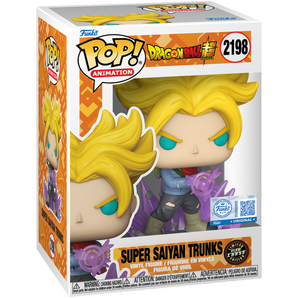 Funko POP! Figur Dragon Ball Super Super Saiyan Trunks med Chance for Chase #2198