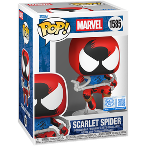 Funko Pop! Figur Marvel Spider-Man Scarlet Spider (Ben Reilly) Exclusive #1585 10,7 cm