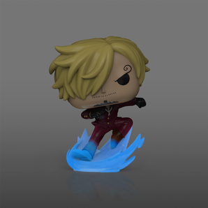 Funko POP! Figur One Piece Sanji (Ifrit Jambe) Glow in the Dark Exclusive #2346 10 cm