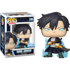 Funko POP! Figur Solo Leveling Sung Jinwoo (Blue Aura) Exclusive