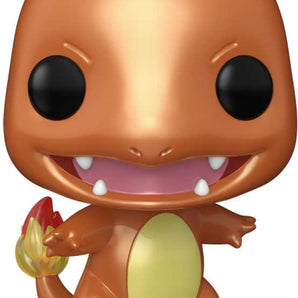 Funko Pop Pokémon Charmander Metallic #455 9 cm
