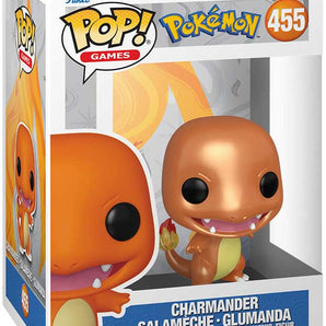 Funko Pop Pokémon Charmander Metallic #455 9 cm