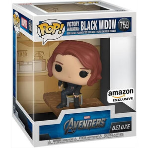 Funko Pop! Figur Deluxe Marvel Avengers #759 Black Widow med Shawarma 9,5 cm
