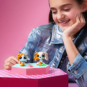 Littlest Pet Shop Figurer Pet Pair 2-Pack med Tilbehør 5 cm