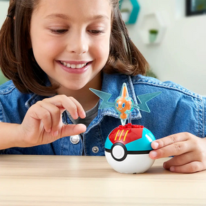 MEGA Pokémon Byggesæt Rotom Figur og Pokéball 17 Dele