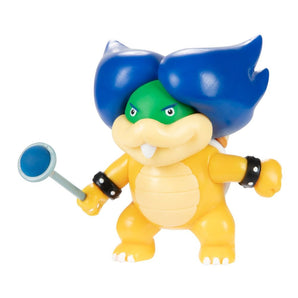 Super Mario Figur Ludwig von Koopa med Tilbehør 6 cm
