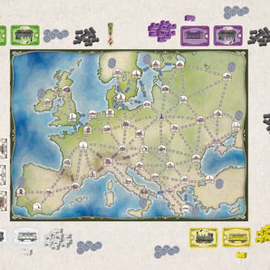 Free Ride Brætspil - Et Jernbaneeventyr i det 19. Århundrede