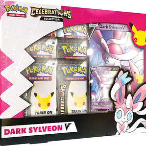 Pokémon Kort Celebrations - Sylveon V Collections Booster Box - 25 Års Jubilæum