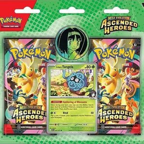 Pokémon Kort Mega Evolution Ascended Heroes Enhanced 2-Pack Blister Erika's Tangela