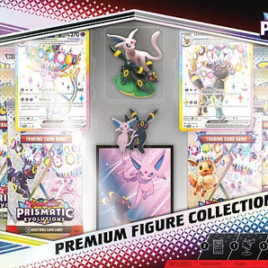Pokémon Kort Scarlet & Violet Prismatic Evolutions Premium Figure Collection Box