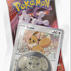 Pokémon Kort Scarlet & Violet Destined Rivals 1-Pack Checklane Blister Eevee