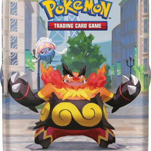 Pokémon Kort Lumiose City Mini Tin Emboar med 2 Boosterpakker