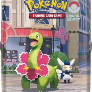 Pokémon Kort Lumiose City Mini Tin Meganium med 2 Boosterpakker