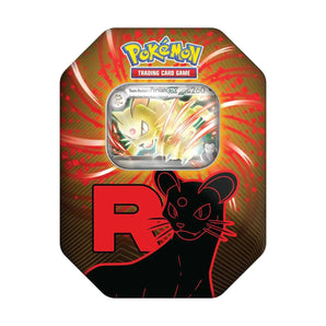 Pokémon Kort Destined Rivals Tin Fall Ex Team Rocket - 4 Booster Pakker