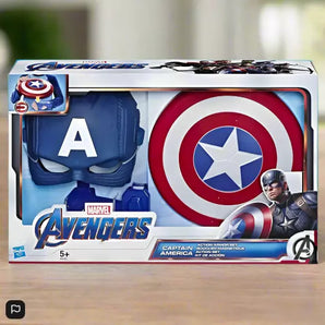Marvel Avengers Kostume Captain America Rollespilsæt
